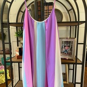 Red Dress Boutique- Stripe Mini dress